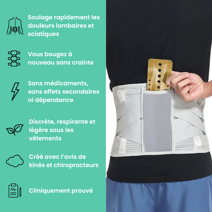 LOMBAIRE PRO™｜CEINTURE DE SOUTIEN